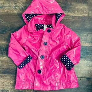5/25$ Adorable pink raincoat!!!!